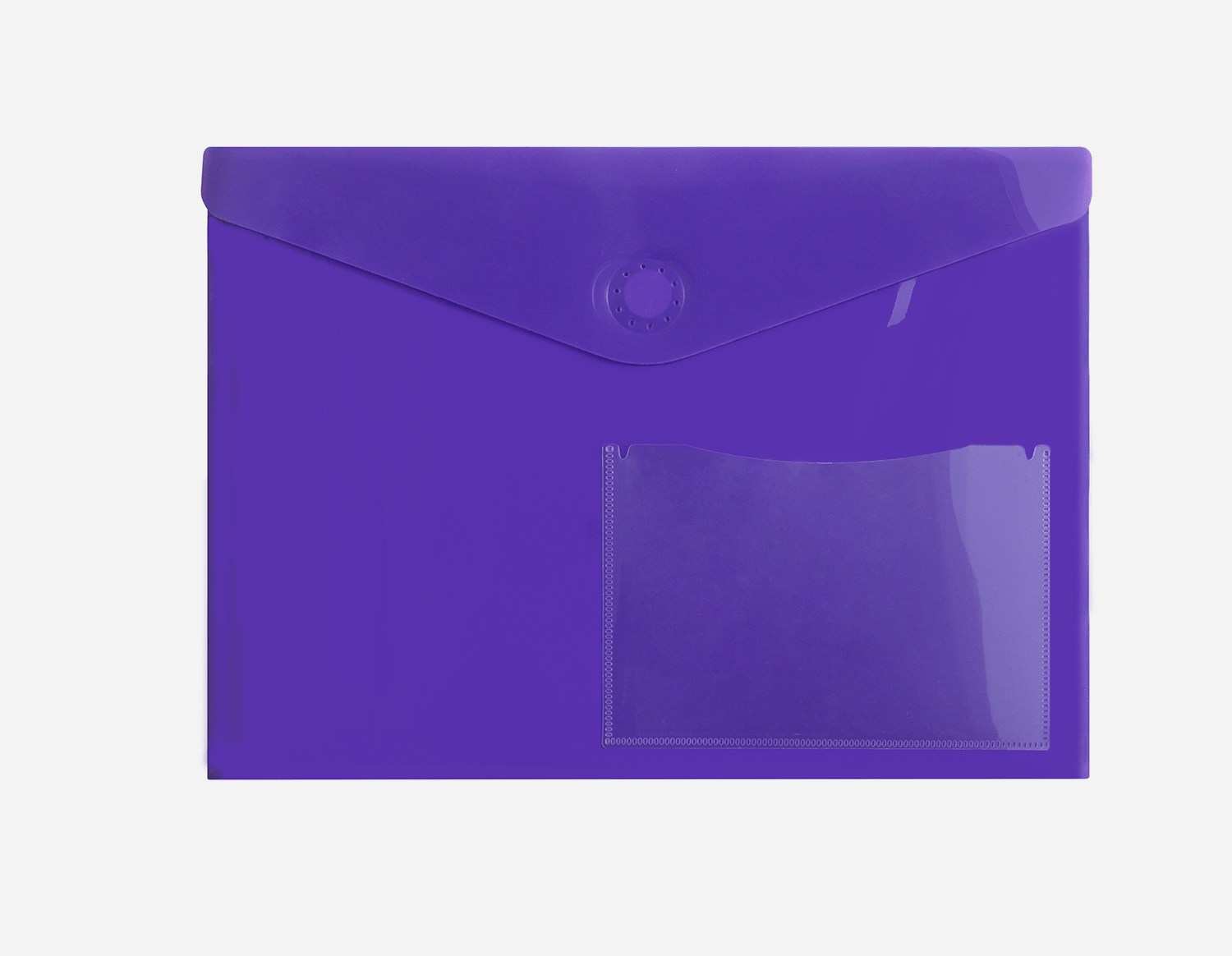 PP Magnetic Envelope Folder with Back Pocket  | MFO-8039