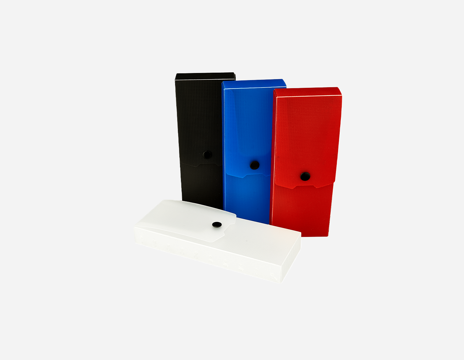 Translucent Textured PP Pencil Case |  MFO-8062