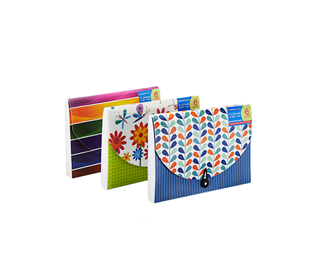 Printed Expanding File Folder with 13 Compartments  | MFO-1131
