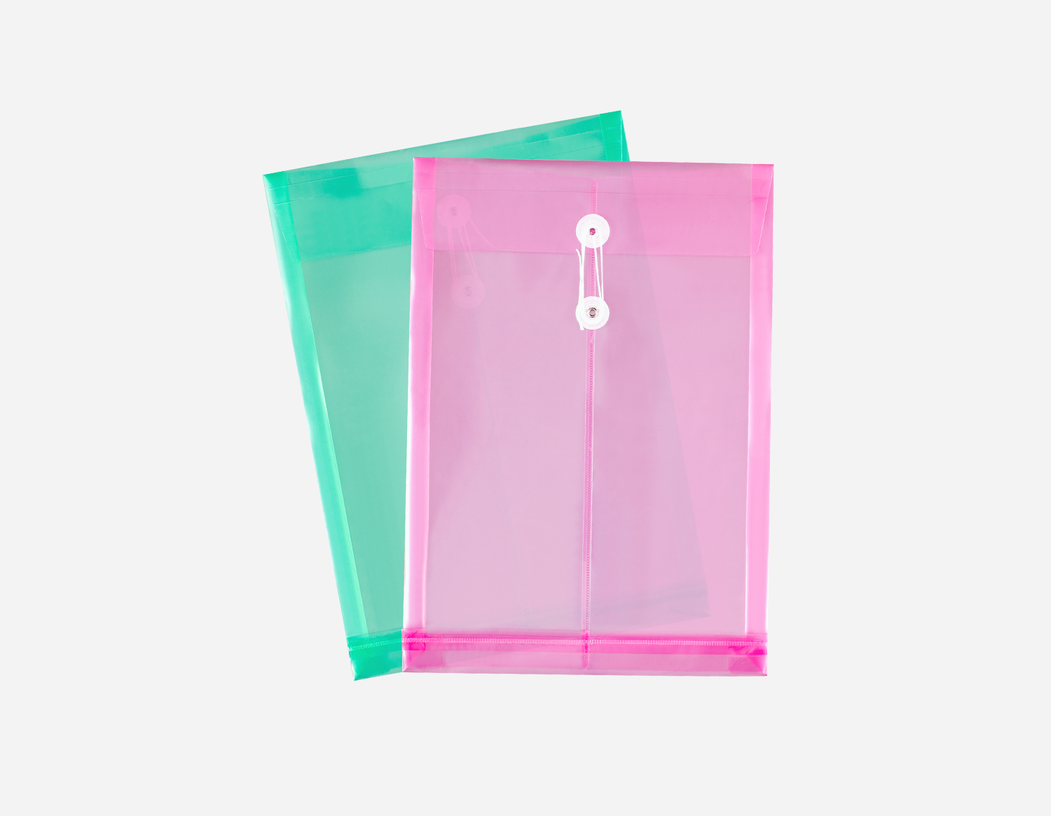 Translucent PP String-Tie Envelope Folder  | MFO-O18S