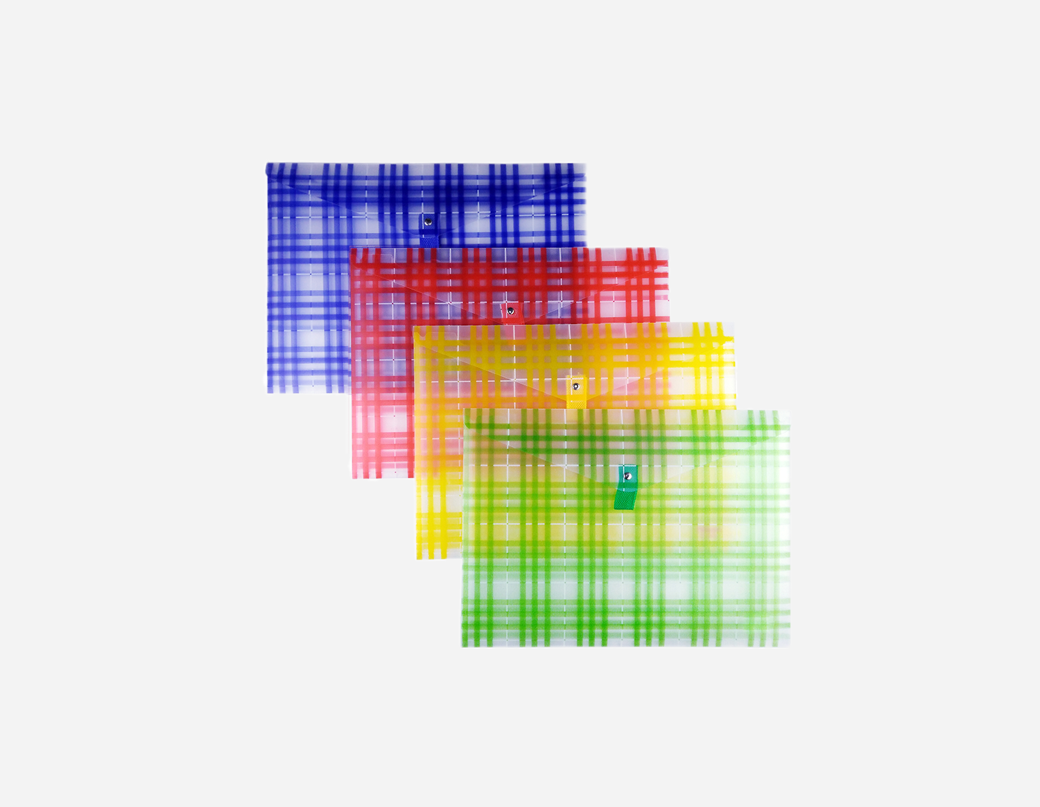 Frosted PP Snap Folder with Printed Design  | MFO-8041