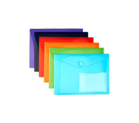 PP Magnetic Envelope Folder with Back Pocket  | MFO-8039