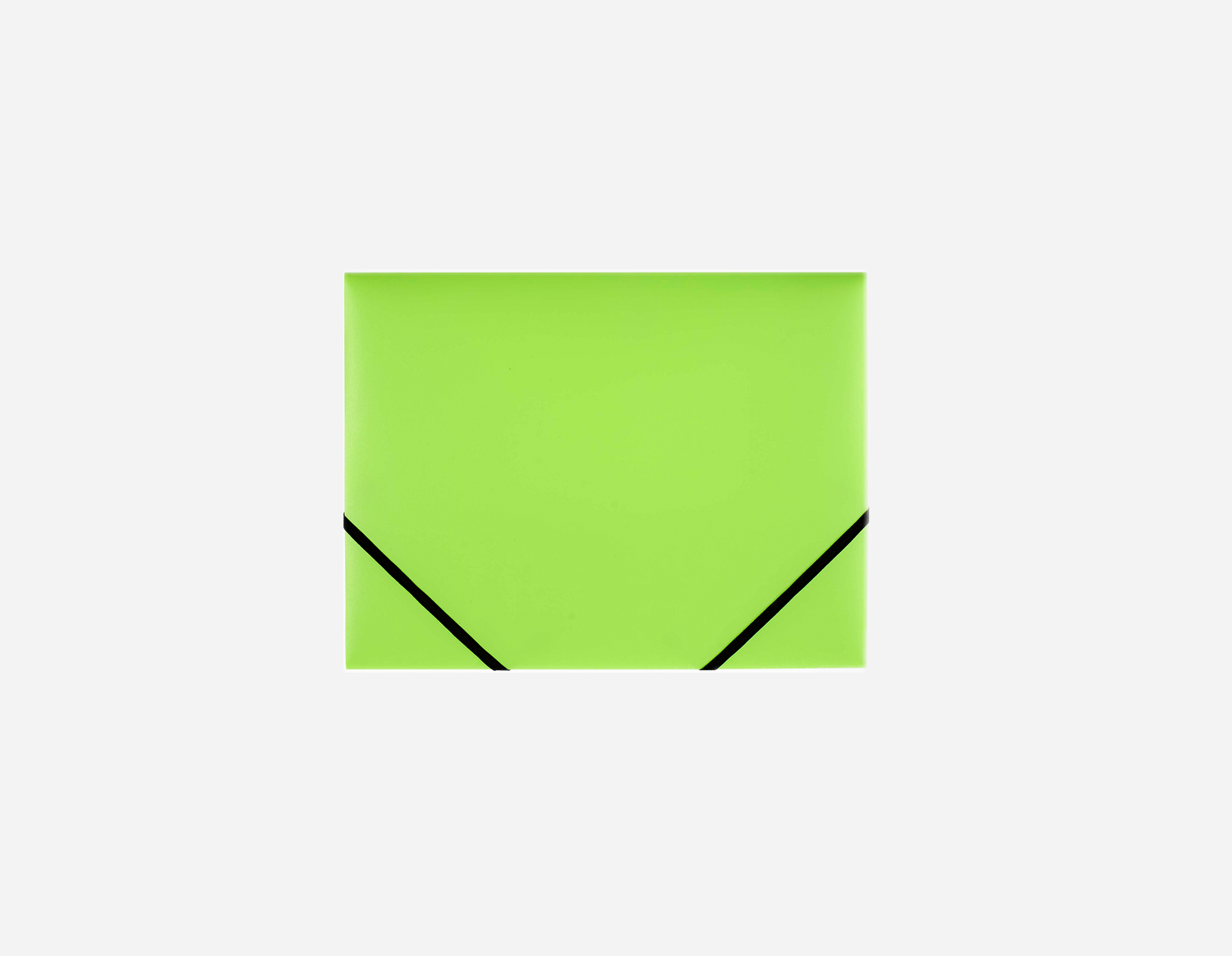 Solid Color Elastic Cord Folder with 3-Flap Protection | MFO-1018-2