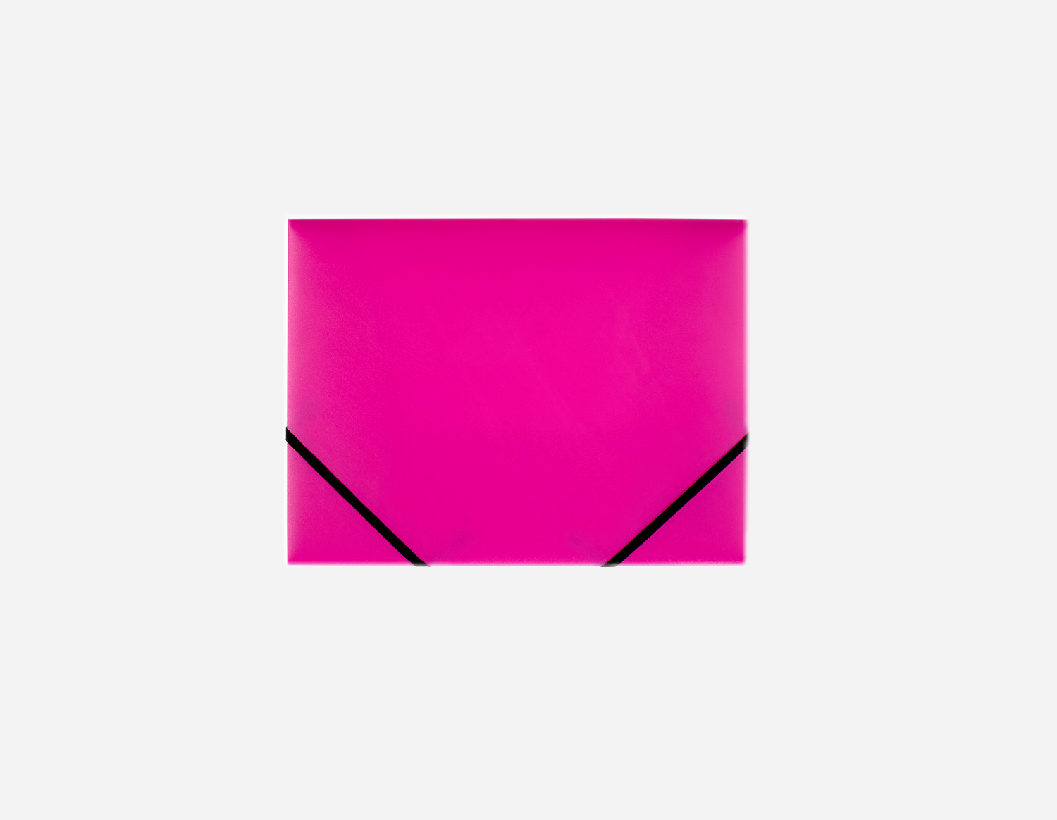 Solid Color Elastic Cord Folder with 3-Flap Protection | MFO-1018-2
