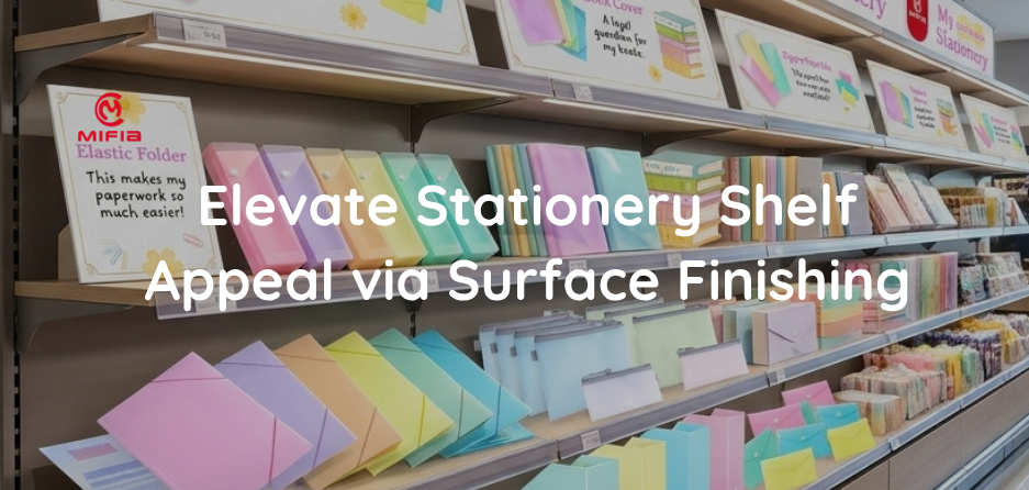 How Surface Finishing Transforms Custom Stationery Shelf Appeal and Sales