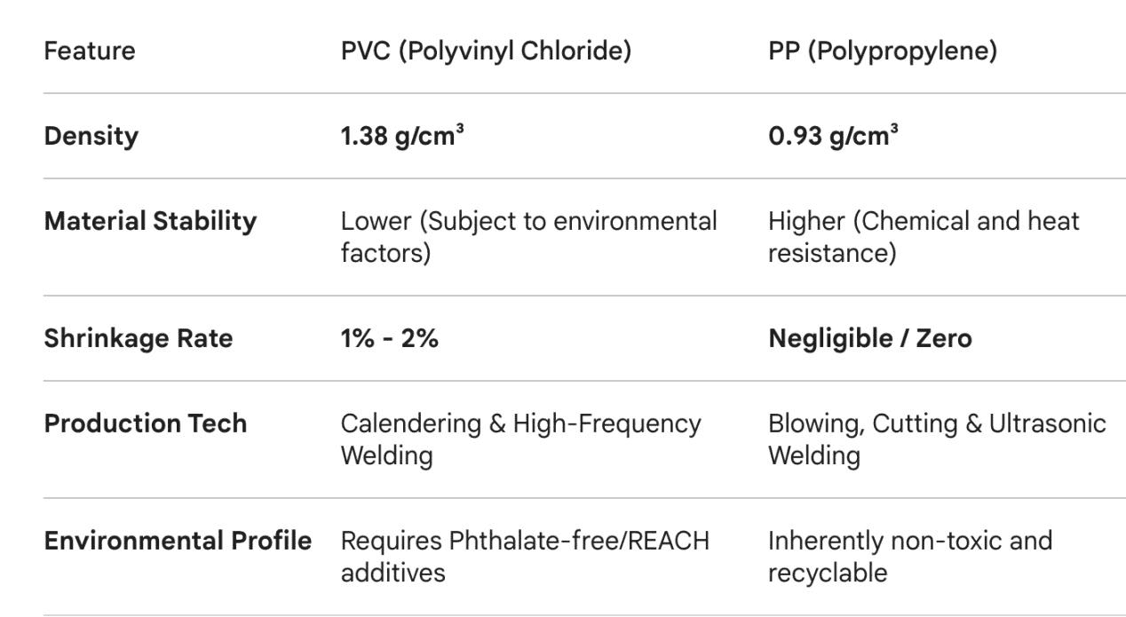 PVC VS. PP