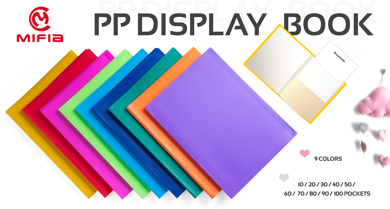 PP Soft Spine Display Book Lightweight Multi-Pocket File MFO-8202 (1) PP Soft Spine Display Book Lightweight Multi-Pocket File MFO-8202 (1)