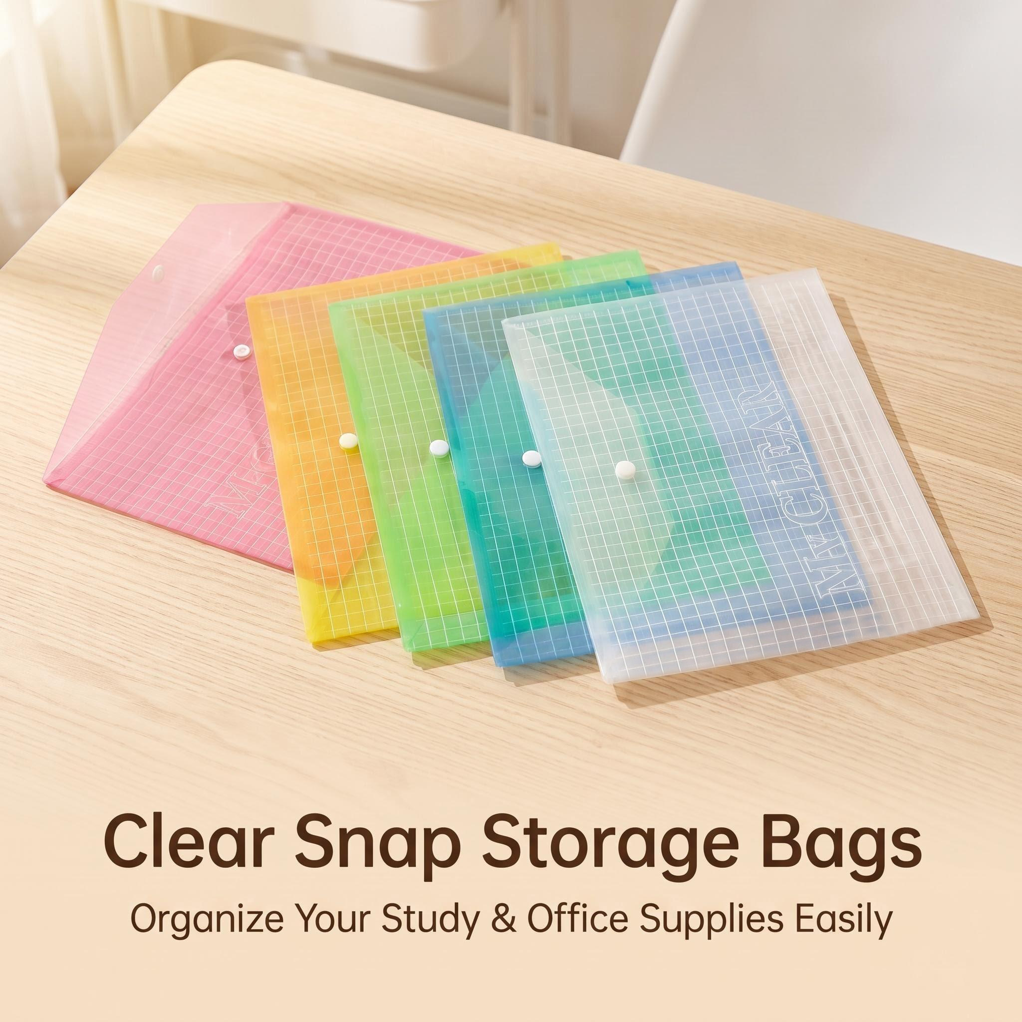 Translucent PP Snap Folder with Single Color Printing  MFO-117 (2)-