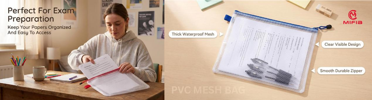 pvc mesh bag