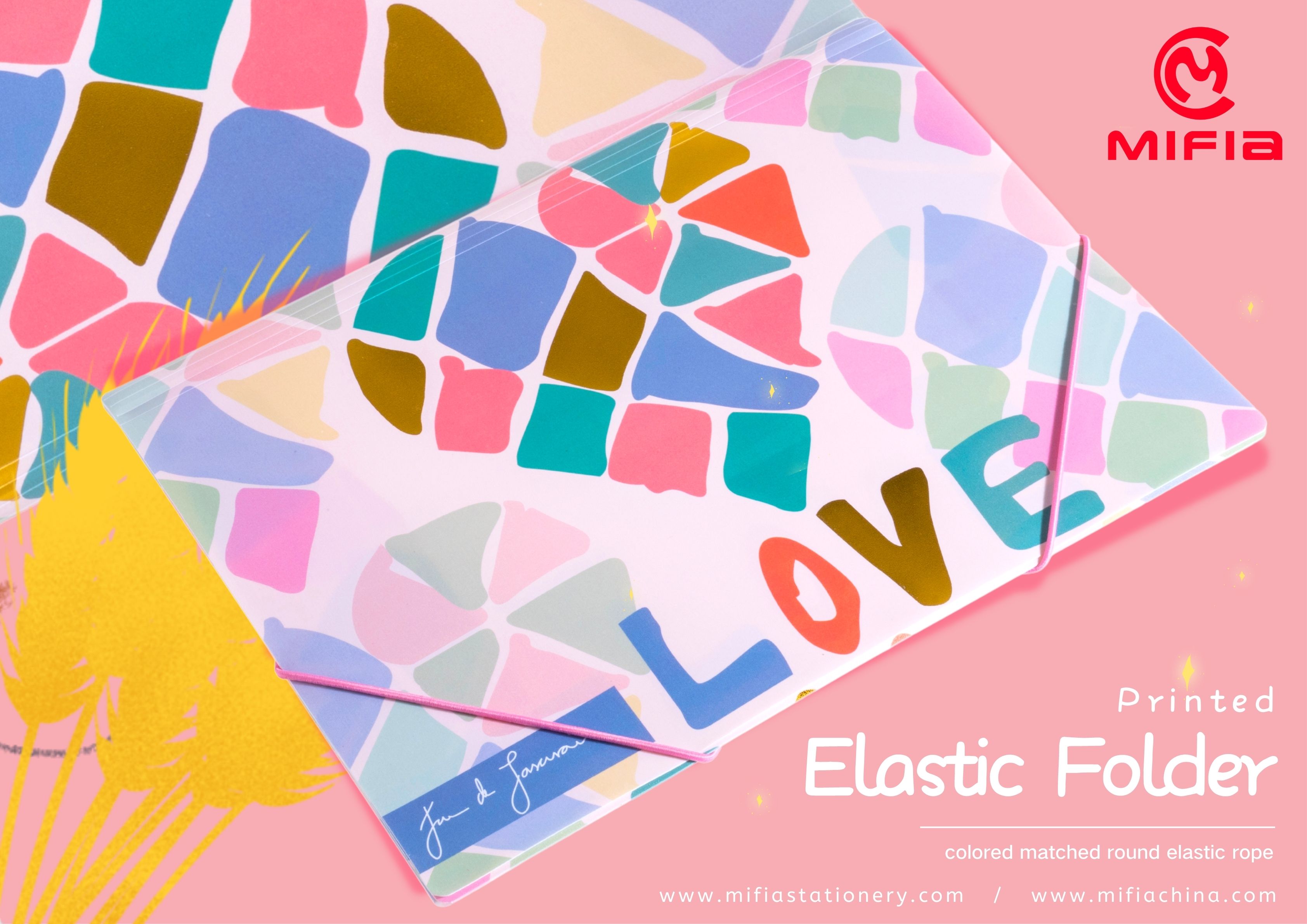 Printed PP Elastic Folder  PR-MFO-031 (1)