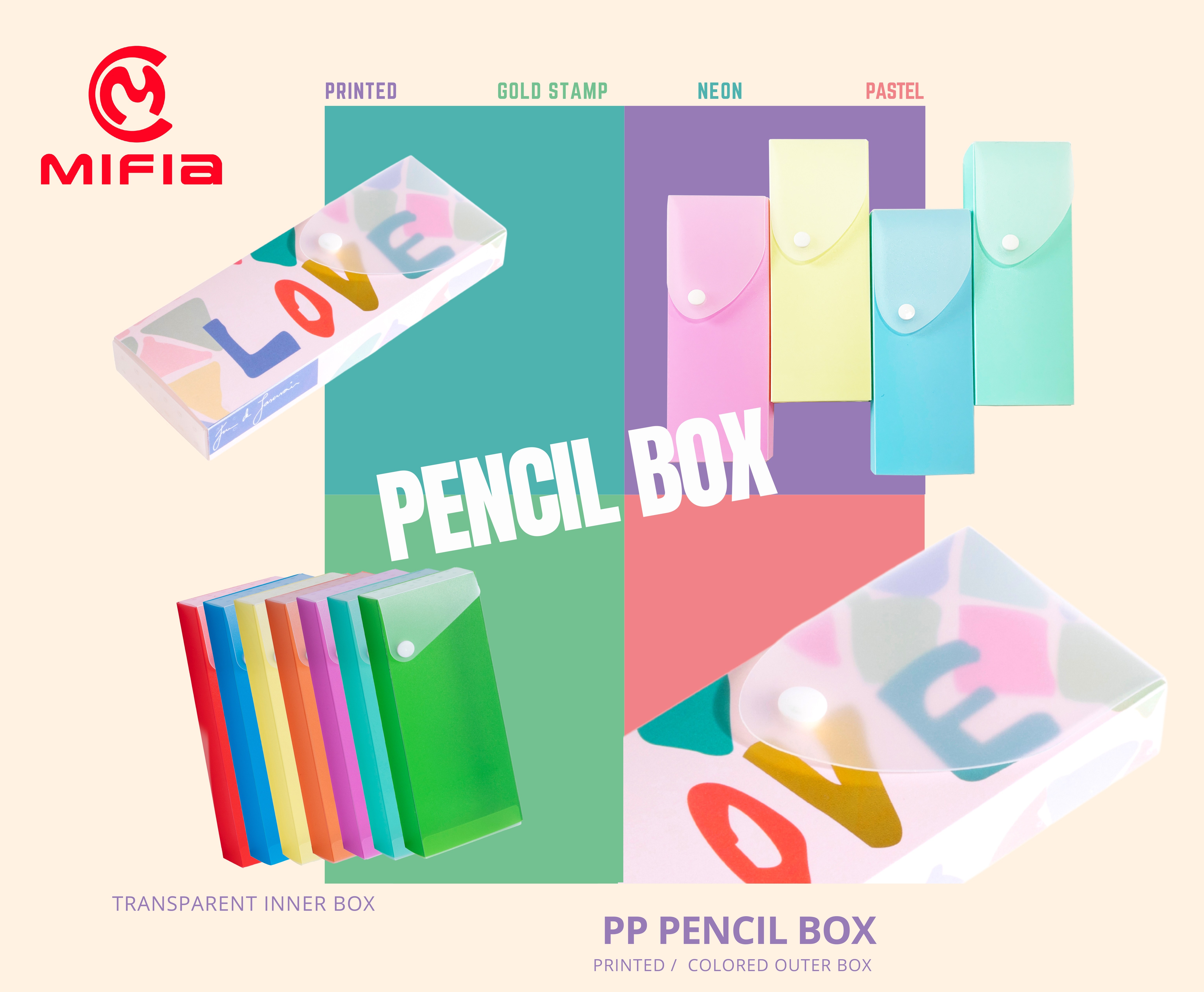 pencil case - mifia stationery