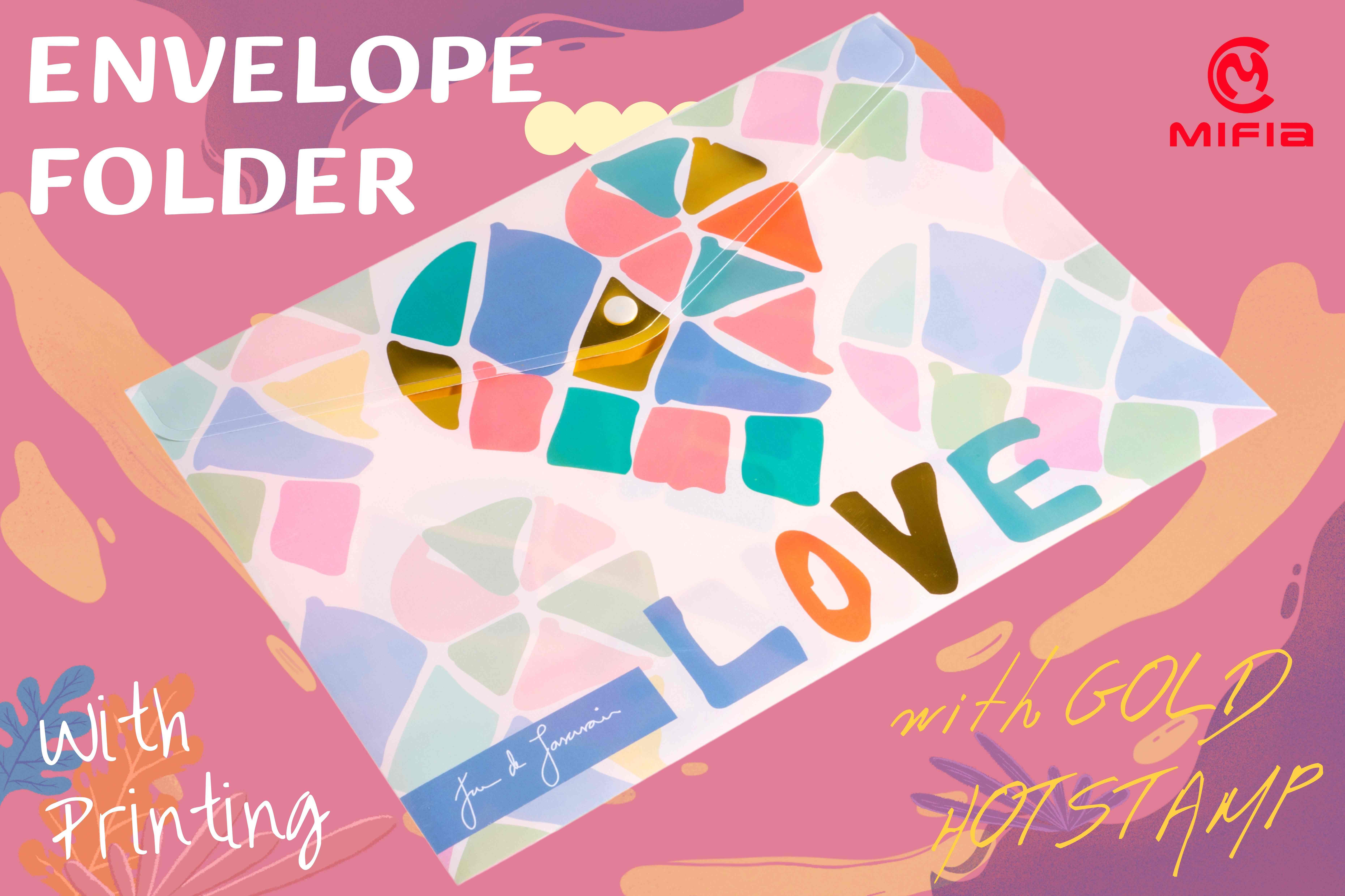PR-MFO-021 Printed PP Envelope Folder with Foil Stamping-1(1)