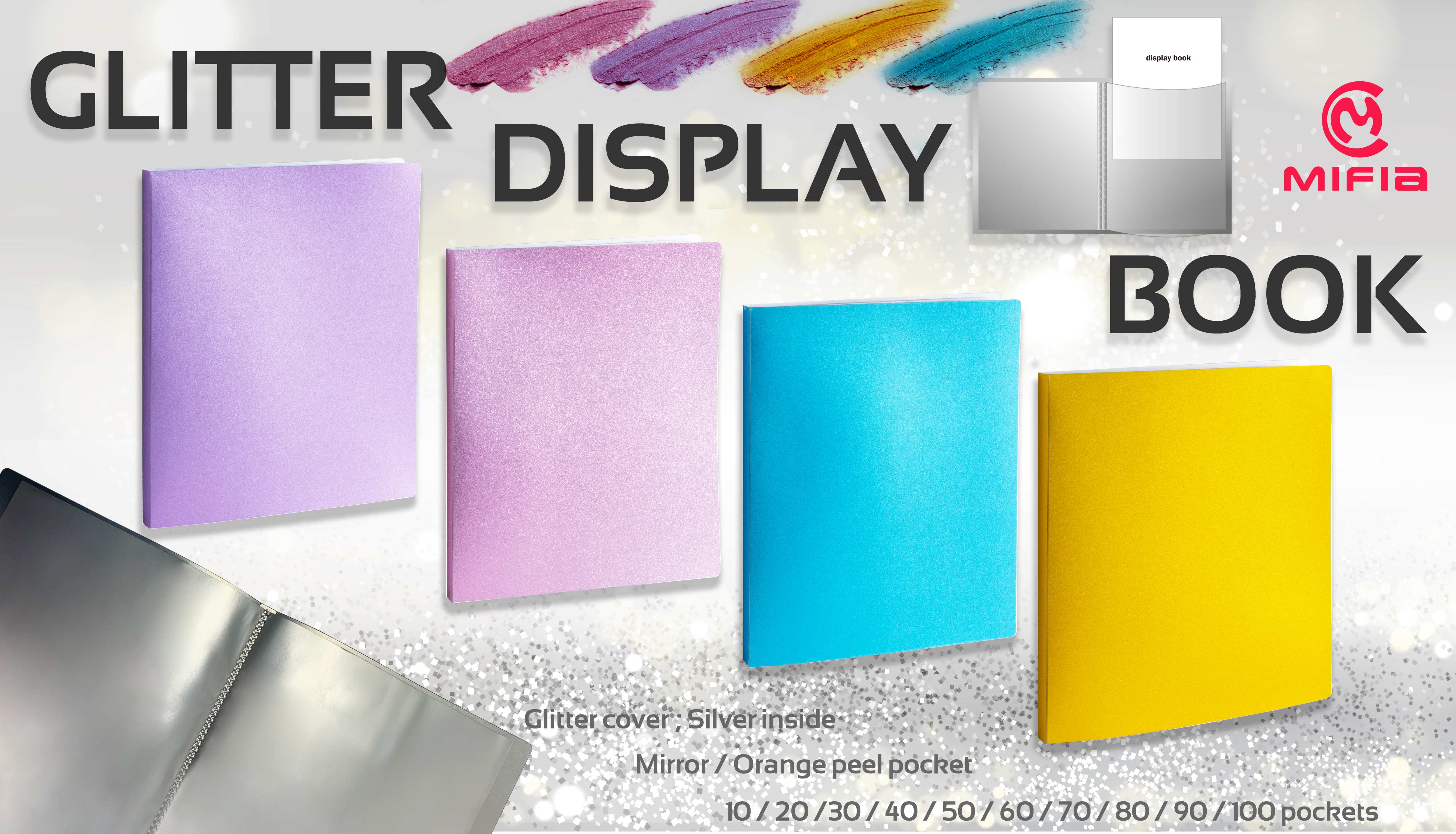 Glitter Metallic PP Display Book  MFO-8203-.jpg