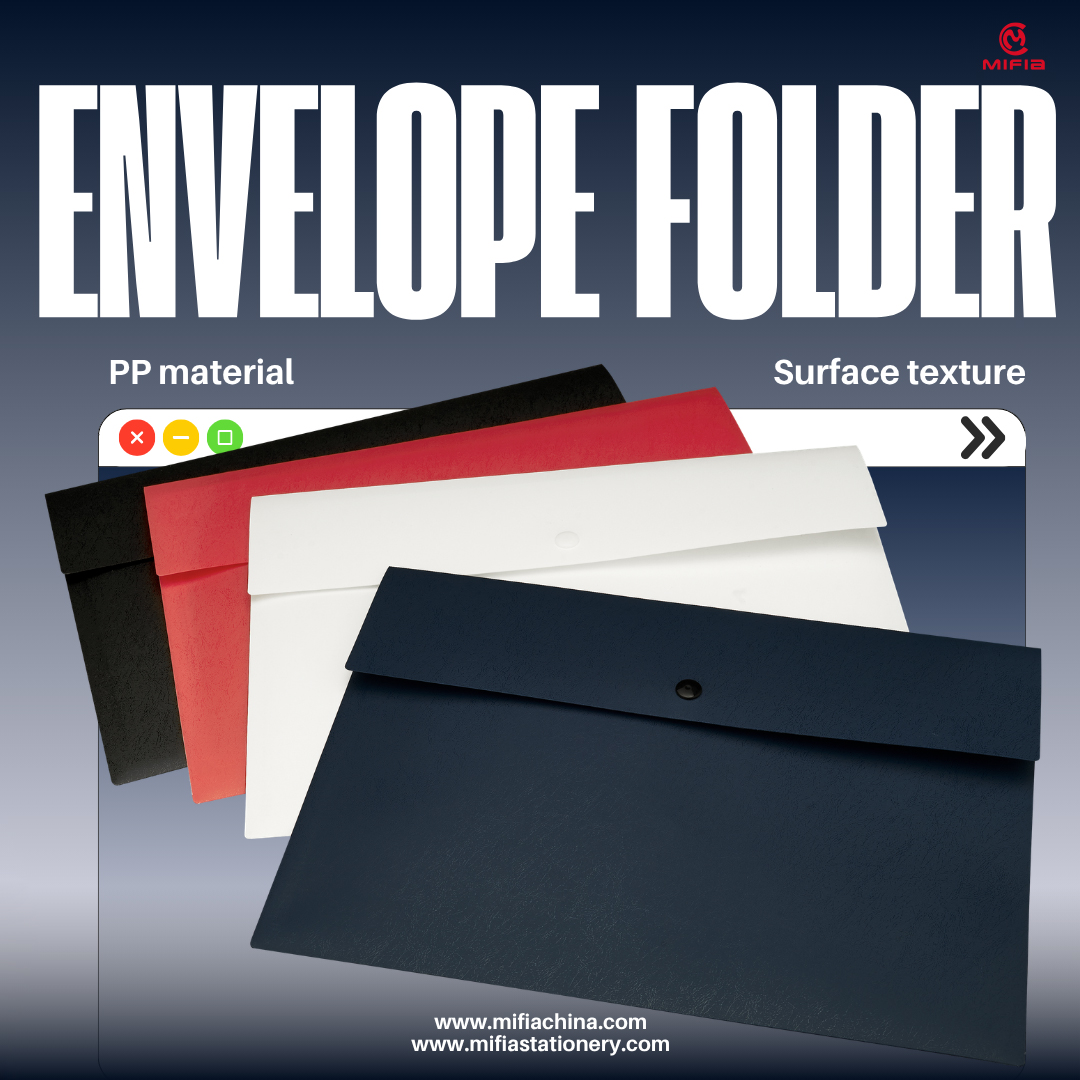 PP Snap Button Folder with Paper-Like Texture MFO-8046 (1) PP Snap Button Folder with Paper-Like Texture MFO-8046 (1)