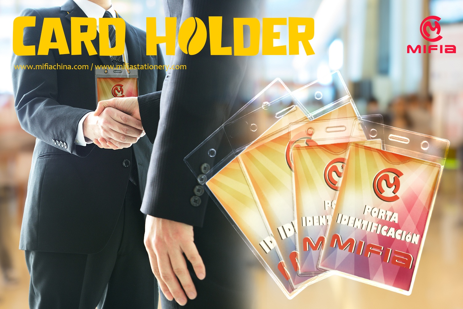 Transparent PVC Card Holder with Holes MFO-8070 Transparent PVC Card Holder with Holes MFO-8070