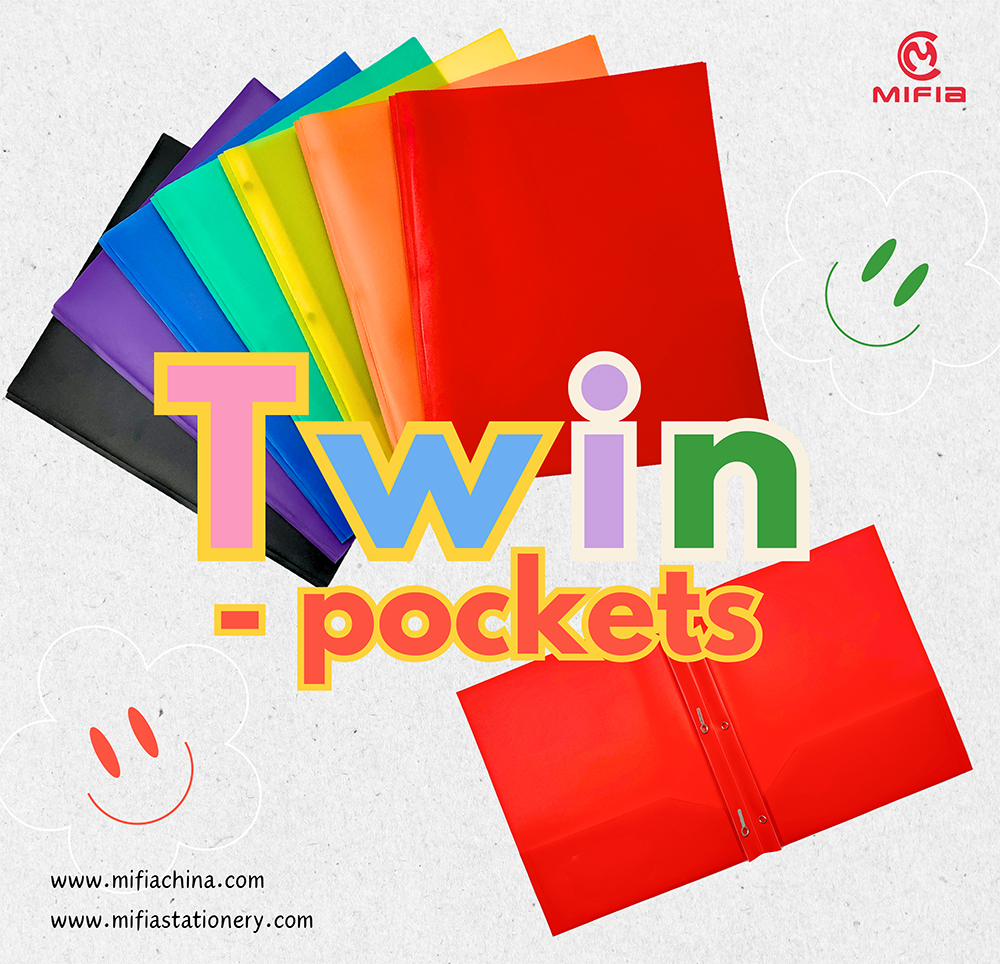 Colorful PP Twin Pocket Folder with 3 Prongs MFO-8056 Colorful PP Twin Pocket Folder with 3 Prongs MFO-8056
