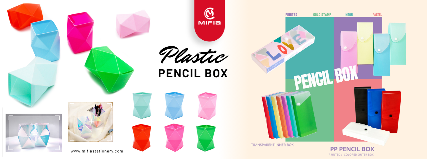 PP pencil box- mifia stationery PP pencil box- mifia stationery